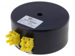 Transformer: toroidal | 200VA | 230VAC | 24V | 8.33A | 2.7kg | &Oslash;: 113.5mm