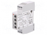 Timer | 0,1s&divide;100h | SPDT | 24VDC/5A,250VAC/5A | 24&divide;240VAC | 24VDC | DIN