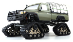 Amewi AMXRock RCX10BTS Skaala roomikauto Militaarroheline 1:10, kaugjuhtimispult