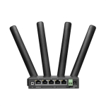 Edimax D5G-8459 traadita ruuter 5G Black