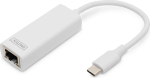 DIGITUS Adapter USB3.0/C &rarr; RJ45 Gigabit Ethernet St/Bu 20cm