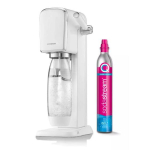 Sodastream Art gaasiveebimasin + 1 pudel + gaas White