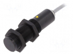 Sensor: capacitive | Range: 2&divide;15mm | Output conf: PNP / NO | Mat: PBT