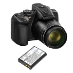 1400mAh Battery for NiKon EN-EL23, Coolpix P600,P610, P900, P610s, P900s, S810c