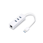 TP-Link 3-Port-USB3.0-Hub & Gigabit-Ethernet-Adapter (wei&szlig;)