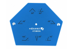 Kuusnurkne magnetruut keevitamiseks, 34kg, 138x110x26mm