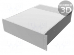 Enclosure: 19" standard | 3U | Enclos.mat: aluminium | Y: 559mm