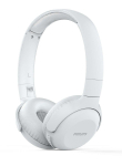 Wired headphones Philips  PHILIPS UpBeat bezvadu austiņas ar galvas stīpu un mikrofonu  baltas TAUH202WT/00