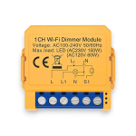 Vieds Wi-Fi dimmeris, TRIAC 230Vac, 150W, darbojas ar parastu slēdzi, TUYA / Smart Life