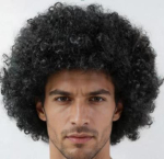 M&auml;nguala | PC | Konsoolid | Tarvikud // M&auml;nguasjad ja m&auml;ngud lastele // BQ3L Peruka czarne afro