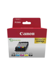 Tintes kasetņu komplekts Canon PGI-570/CLI-571 0372C006 melna/ciāna/fuksīna/dzeltena 5 gab.