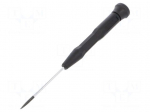 Screwdriver | slot | precision | SL 2,5mm | ESD | Series: PRECISION