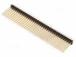 Pin header | pin strips | male | PIN: 72 | straight | 2.54mm | THT | 2x36