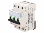 Circuit breaker | 400VAC | Inom: 32A | Poles: 3 | DIN | Charact: C | 6kA