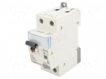 RCBO breaker | Inom: 16A | Ires: 30mA | Max surge current: 250A | 400V