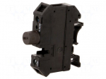 Splice terminal: rail | 0.5&divide;16mm2 | ways: 1 | terminals: 2 | Width: 12mm