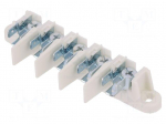 Connector: terminal block | 6.3mm connectors  x3,screw terminal