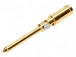 Contact | male | 1.5mm2 | 16AWG | Han D HMC,Han DD HMC | gold-plated