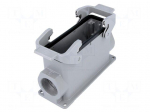 Enclosure: for rectangular connectors | Han | size 24B | high | M32