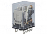 Relay: electromagnetic | DPDT | Ucoil: 24VAC | 10A/110VAC | 10A/24VDC