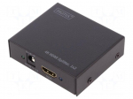 Splitter | HDCP 1.3 | Colour: black | Input: HDMI socket | 4096x2160px