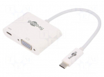 Adapter | USB 3.0 | 0.15m | Colour: white | 60W