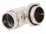 Cable gland | angular | M32 | 1,5 | IP55 | Mat: brass