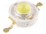 Power LED | white cold | 140&deg; | 700mA | P: 3W | 51.2&divide;70lm | 2.8&divide;4V