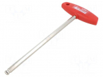 Wrench: hex key | spherical | HEX 8mm | Overall len: 238mm
