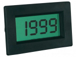 Voltmeter | digital,mounting | 0&divide;199.9mV | on panel | snap fastener