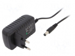 Power supply: switching | mains,plug-in | 5VDC | 2A | 10W | Out: 5,5/2,1