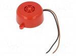 Sound transducer: piezo signaller | 48V | Sound level: 90dB