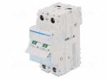 Switch-disconnector | Poles: 2 | for DIN rail mounting | 63A | 400VAC