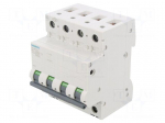 Circuit breaker | 400VAC | Inom: 300mA | Poles: 3+N | Charact: C | 6kA