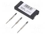 Tap | M1,7 | 0.35 | L: 32mm | Holder: hand | 2.1mm | 3pcs.