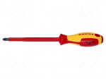Screwdriver: insulated | Pozidriv&reg; | PZ3 | Blade length: 150mm | 1kVAC