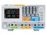 Laboratory power supply: programmable | 0&divide;30VDC | 0&divide;6A | 0&divide;30VDC