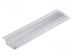 Profiles for LED modules | natural | L: 2m | VARIO30-04 | aluminium