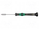 Screwdriver: precision | 6-angles socket | Blade length: 60mm