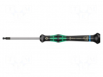 Screwdriver: precision | hex key,spherical | Blade length: 60mm