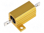 Resistor: wire-wound | with heatsink | screw | 4.7&Omega; | 15W | &plusmn;5% | 265V