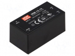 Converter: AC/DC | 15W | Uin: 85&divide;264VAC,120&divide;370VDC | Uout: 15VDC | 82%