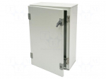 Enclosure: wall mounting | X: 400mm | Y: 600mm | Z: 250mm | orion+ | steel