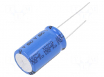 Capacitor: electrolytic | THT | 100uF | 250VDC | &Oslash;16x25mm | Pitch: 7.5mm