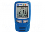 Data logger | Display: LCD | &plusmn;1&deg;C | &plusmn;(0.15%+1&deg;C) | 0&divide;100%RH | Ch: 2