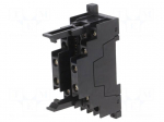 Socket | PIN: 14 | 6A | 250VAC | for DIN rail mounting | -40&divide;85&deg;C