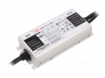 Power supply: switching | LED | 75W | 53&divide;107VDC | 0.35&divide;1.05A | IP67