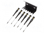 Screwdriver: precision-set | Torx&reg; | ESD | 6pcs.