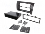 Radio frame | Toyota | 1 DIN,2 DIN | black gloss