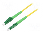Fiber patch cord | OS2 | LC/APC,both sides | 2m | 9/125um | LSZH | green